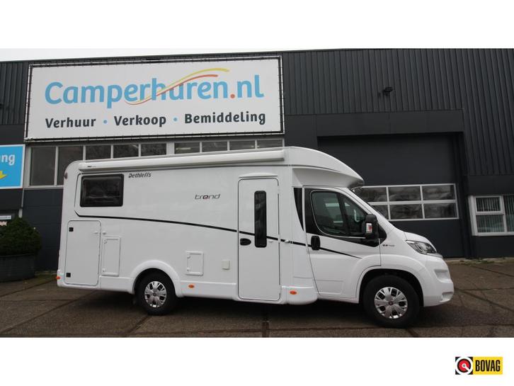 Dethleffs TRT 6717 - 18, Caravans en Kamperen, Campers, Bedrijf, tot en met 4, Half-integraal, Dethleffs, Fiat, Diesel, Handgeschakeld