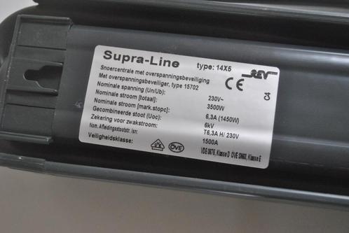 Stekkerdoos, Supra Line 14x5, voor 9 stekkers, Doe-het-zelf en Verbouw, Elektra en Kabels, Gebruikt, Overige typen, Ophalen of Verzenden