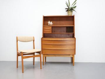 Vintage secretaire | Deens design | Teak beschikbaar voor biedingen