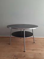 Gispen tafel , / bijzettafel / hoge salontafel /plantentafel, Ophalen, Gebruikt, 50 tot 75 cm, Rond
