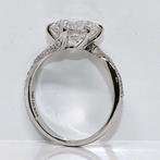 25 Lab Grown 3.22 Carat Diamanten ring, Certificaat, 17 mm, Verzenden, Geen, Nieuw, 17 tot 18