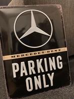 Vintage Mercedes-Benz Parkeerbord, Ophalen of Verzenden