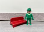 Playmobil Reiziger met parkbankje - Set 3321, Ophalen of Verzenden, Gebruikt