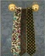 Reutter miniaturen stropdassen rek met 3 stropdassen, Nieuw, Ophalen of Verzenden