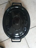 Gusta Cocotte Ovenschaal Zwart Ovaal - 1850ml, Ophalen of Verzenden, Nieuw, Overige materialen, Overige typen