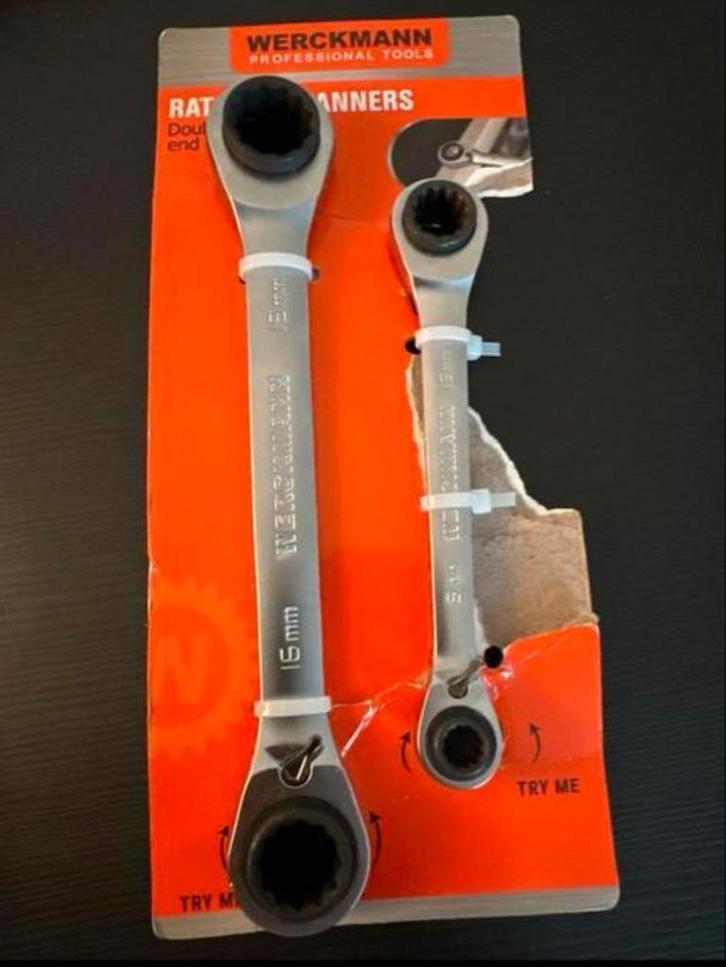 Werckmann Spanners set, nieuw!, Doe-het-zelf en Verbouw, Gereedschap | Handgereedschap, Zo goed als nieuw, Ophalen of Verzenden