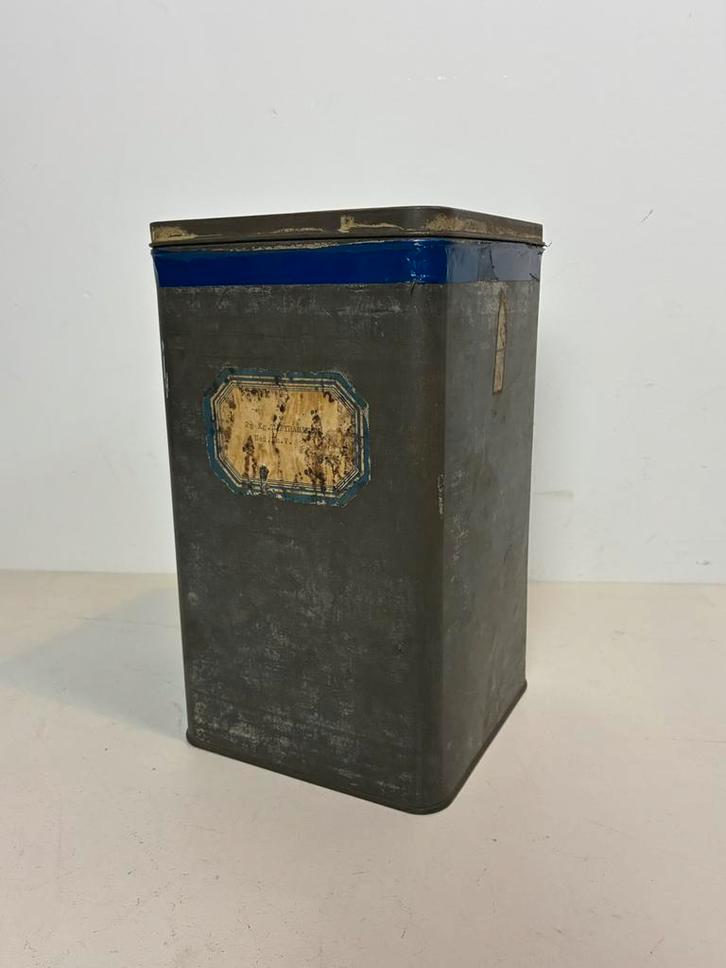 Antiek blik / apotheek / apothekersblik / medicijnblik, Verzamelen, Blikken, Gebruikt, Overige, Ophalen