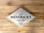 Reclamebord Hendrick's Gin 40x57cm, Nieuw, Reclamebord, Verzenden