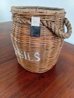 Mand riviera maison 21 cm hoog., Ophalen, Zo goed als nieuw, Rond, Riet