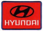 Hyundai stoffen opstrijk patch embleem #2, Ophalen of Verzenden, Nieuw, Auto's