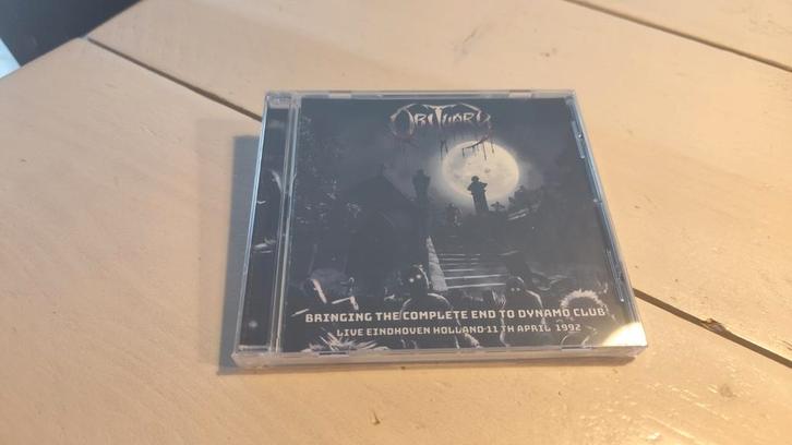 Obituary - Live Eindhoven Dynamo 11-4- 1993, Cd's en Dvd's, Cd's | Hardrock en Metal, Nieuw in verpakking, Verzenden