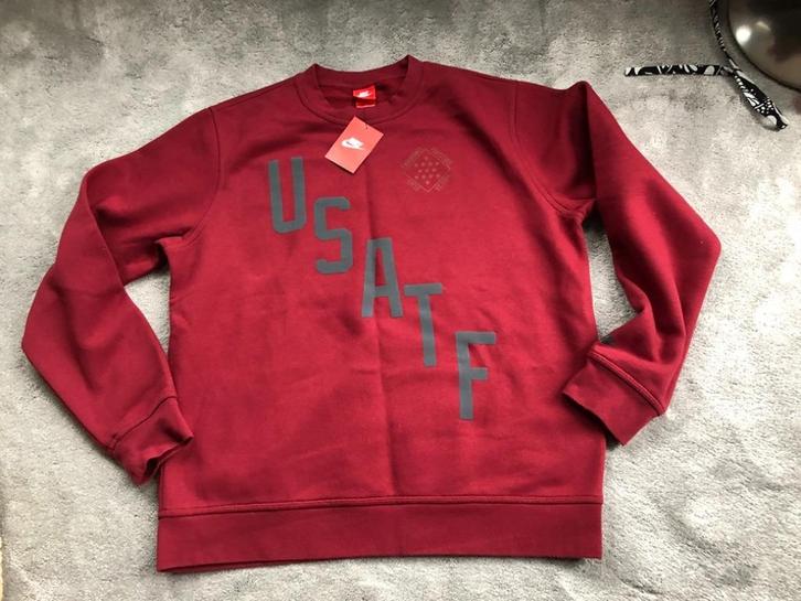Nieuwe bordeaux rode sweater van Nike mt XL, Kleding | Heren, Truien en Vesten, Nieuw, Maat 56/58 (XL), Rood, Ophalen of Verzenden