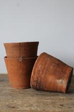 Lot van 3 oude aardewerk kweekpotten *Pronck & Praal*, Ophalen of Verzenden