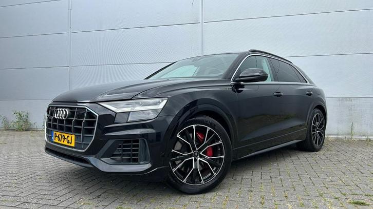 Audi Q8 55 TFSI E Quattro, Virtual Cockpit, LED, Apple, Auto's, Audi, Bedrijf, Q8, 4x4, ABS, Achteruitrijcamera, Adaptieve lichten