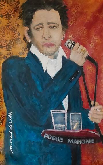 -POGUE MAHONE-Shane McGowan- Marcel de With (1964). beschikbaar voor biedingen