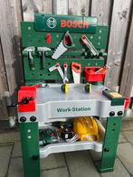 Bosch Junior Werkbank met Decoupeerzaag & Accessoires, Kinderen en Baby's, Speelgoed | Overig, Ophalen of Verzenden, Gebruikt