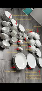 Arzberg servies City White, Antiek en Kunst, Ophalen