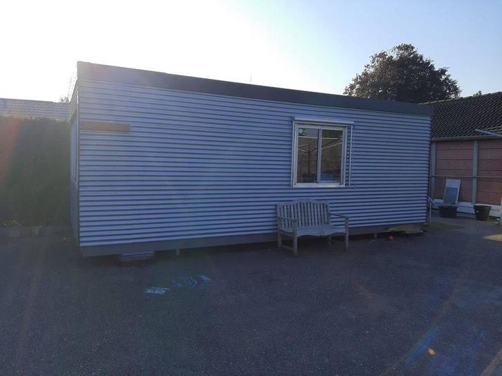 Tiny house mantelzorgwoning te koop, Tuin en Terras, Tuinhuizen, Gebruikt, Overige typen, 3 ramen of meer, Ophalen