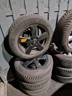 Lichtmetalen velgen met winterbanden - Renault Twingo, Gebruikt, 15 inch, Banden en Velgen, Winterbanden