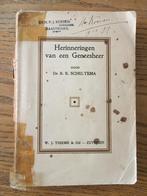 Dr. B.E. Scheltema - Herinneringen van een geneesheer 1917, Antiek en Kunst, Antiek | Boeken en Bijbels, Ophalen of Verzenden