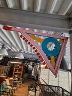 kermispanel  met verlichting, Ophalen