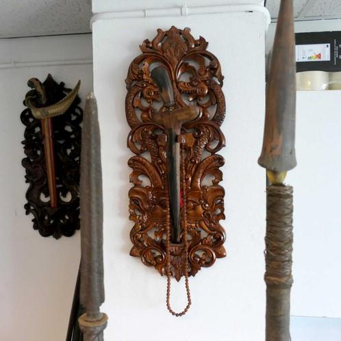 Blawongs: Diverse houders voor 1 Keris BQ3 Blawong ploncon, Antiek en Kunst, Kunst | Niet-Westerse kunst, Verzenden