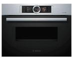 Combi magnetron BOSCH, Gebruikt, Oven met grill, Inbouw, 45 tot 60 cm