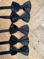 5 stuks Zwarte volumineuze strikkenvoor gala & smoking, Kleding | Heren, Stropdassen, Ophalen of Verzenden, Zo goed als nieuw