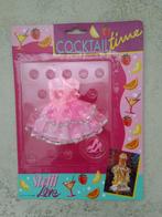 Vintage Steffi Love Cocktail time Simba roze cocktail jurkje, Ophalen of Verzenden, Nieuw, Kleertjes