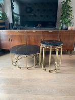 Aparte Homestock salontafels. Rond. 2x, Minder dan 55 cm, Rond, Zo goed als nieuw, Ophalen