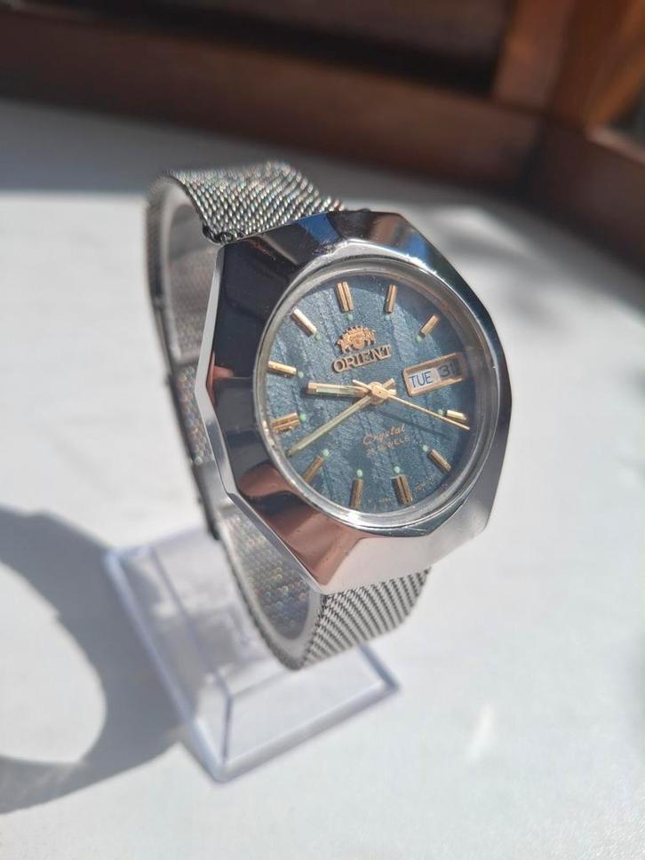 Vintage Orient automatisch, Sieraden, Tassen en Uiterlijk, Sporthorloges, Zo goed als nieuw, Verzenden