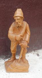 houtsnijwerk mannetje aan het werk, Ophalen of Verzenden