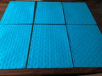 6 Blauwe Torcaece Placemats - Zo Goed Als Nieuw, Ophalen of Verzenden, Zo goed als nieuw, Blauw, Placemat