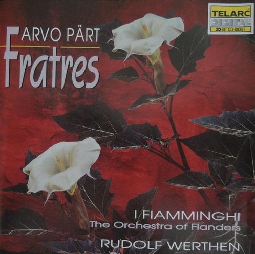 Pärt / Fratres - I Fiamminghi / Werthen - TELARC - 1995 -DDD, Cd's en Dvd's, Cd's | Klassiek, Zo goed als nieuw, Orkest of Ballet
