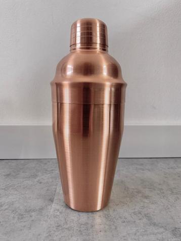 Cocktail shaker rosé goud (NIEUW) beschikbaar voor biedingen