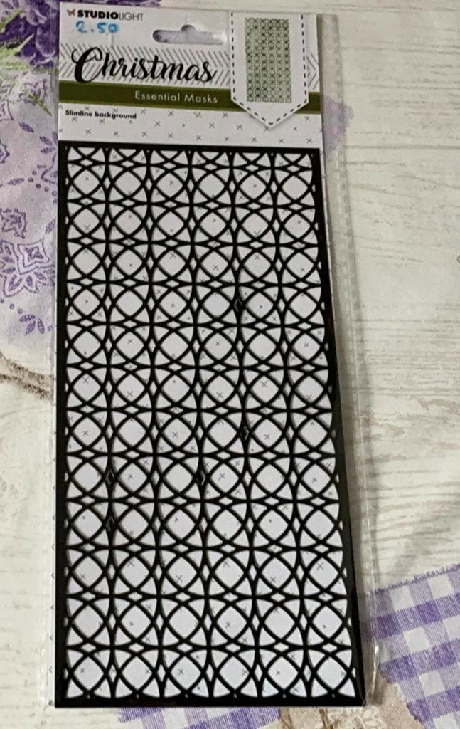 Mal voor achtergrond voor kerst  10,5 x21cm nieuw, Hobby en Vrije tijd, Scrapbooking, Nieuw, Frame of Mal, Overige merken, Ophalen of Verzenden