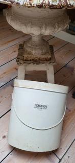 Grote , witte Hoeden doos uit Parijs, Antiek en Kunst, Curiosa en Brocante, Ophalen of Verzenden