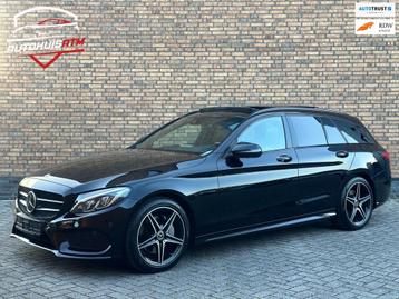 Mercedes-Benz C-klasse 200 AMG Pano Memory Burm Trek 360 Led beschikbaar voor biedingen