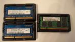 RAM geheugen DDR2 & DDR3 - 3GB totaal, Ophalen of Verzenden, Zo goed als nieuw, Laptop, 1 GB of minder
