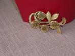 costume jewelry broche  merk Coro, Ophalen of Verzenden, Overige materialen, Broche, Verguld