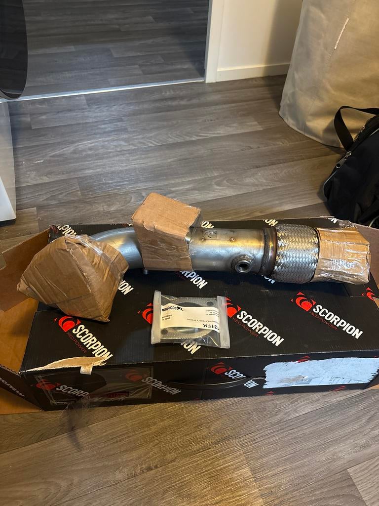 Scorpion Downpipe Uitlaat, Auto-onderdelen, Uitlaatsystemen, Universele onderdelen, Nieuw, Ophalen of Verzenden