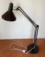 VIntage Architecten Lamp, Bureaulamp, Tafellamp, Ophalen of Verzenden, Gebruikt, Metaal, Minder dan 50 cm