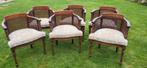 Vintage Mohair Stoelen - 6 stuks, Gebruikt, Twee, Overige kleuren, Ophalen of Verzenden
