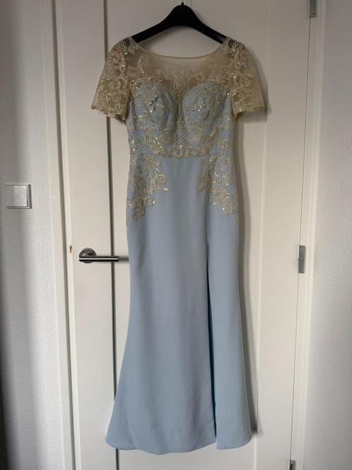 Prachtige JJ's House jurk – maat 36 – gala/bruiloft, Kleding | Dames, Gelegenheidskleding, Gedragen, Galajurk, Maat 36 (S), Blauw