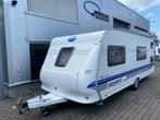 Hobby Excellent 560 KMFE Mover Zakluifel Stapelbed, Caravans en Kamperen, Caravans, Dwars-stapelbed, Rondzit, Hobby, 5 tot 6 meter