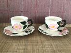 Set Villeroy & Boch koffiekopjes met schotels, Ophalen of Verzenden, Zo goed als nieuw, Overige stijlen, Kop(pen) en/of Schotel(s)
