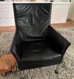 Montis Charly zwart leer, Huis en Inrichting, Ophalen, Gebruikt, Minder dan 75 cm, Leer