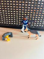 Playmobil politie met speurhond, Ophalen of Verzenden, Zo goed als nieuw, Complete set