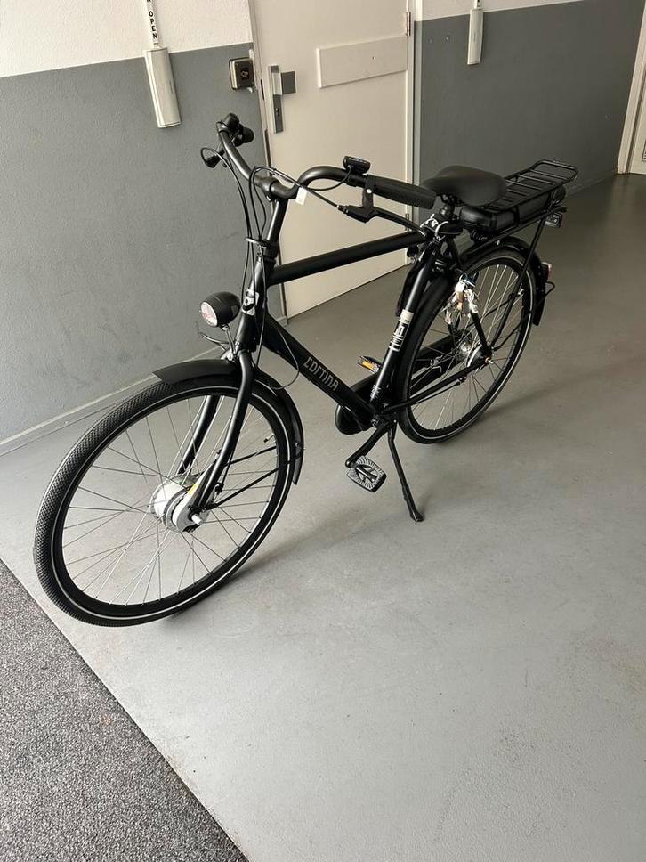 Cortina U-1 elektrische herenfiets, Fietsen en Brommers, Fietsen | Heren | Herenfietsen, Gebruikt, Overige merken, Versnellingen