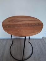 Bijzet tafeltje, Huis en Inrichting, Tafels | Bijzettafels, Ophalen, Minder dan 45 cm, Minder dan 55 cm, Metaal of Aluminium